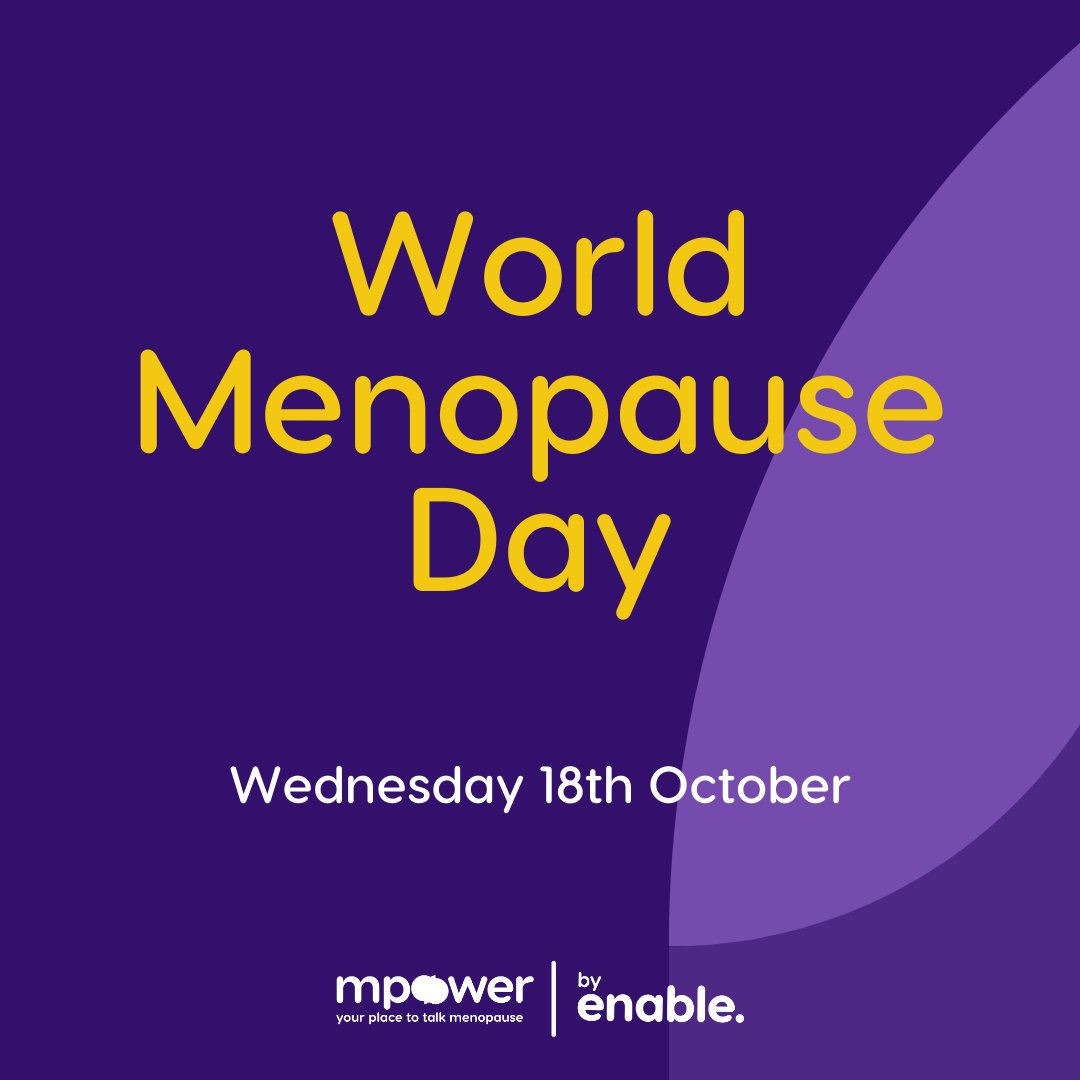 World Menopause Day is tomorrow💜

Menopause in the workplace costs the UK economy £1.88 billion a year through 14 million lost work days but most women aren't comfortable discussing their symptoms with managers at work.  Contact us to explore your needs mpowermenopause.org.