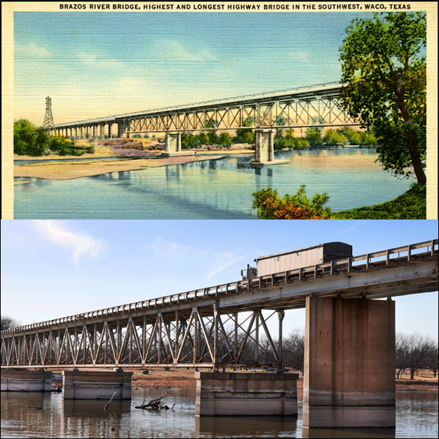 TxDOT's tweet photo. Bigger and stronger bridges move Texas forward! See our latest Story Map to learn how our engineers created the SH 174 Bridge at Brazos River. Visit https://t.co/Zqpnc6cBRG to read how TxDOT goes #BeyondTheRoad to build more reliable bridges. https://t.co/Z3KjhV2D1F