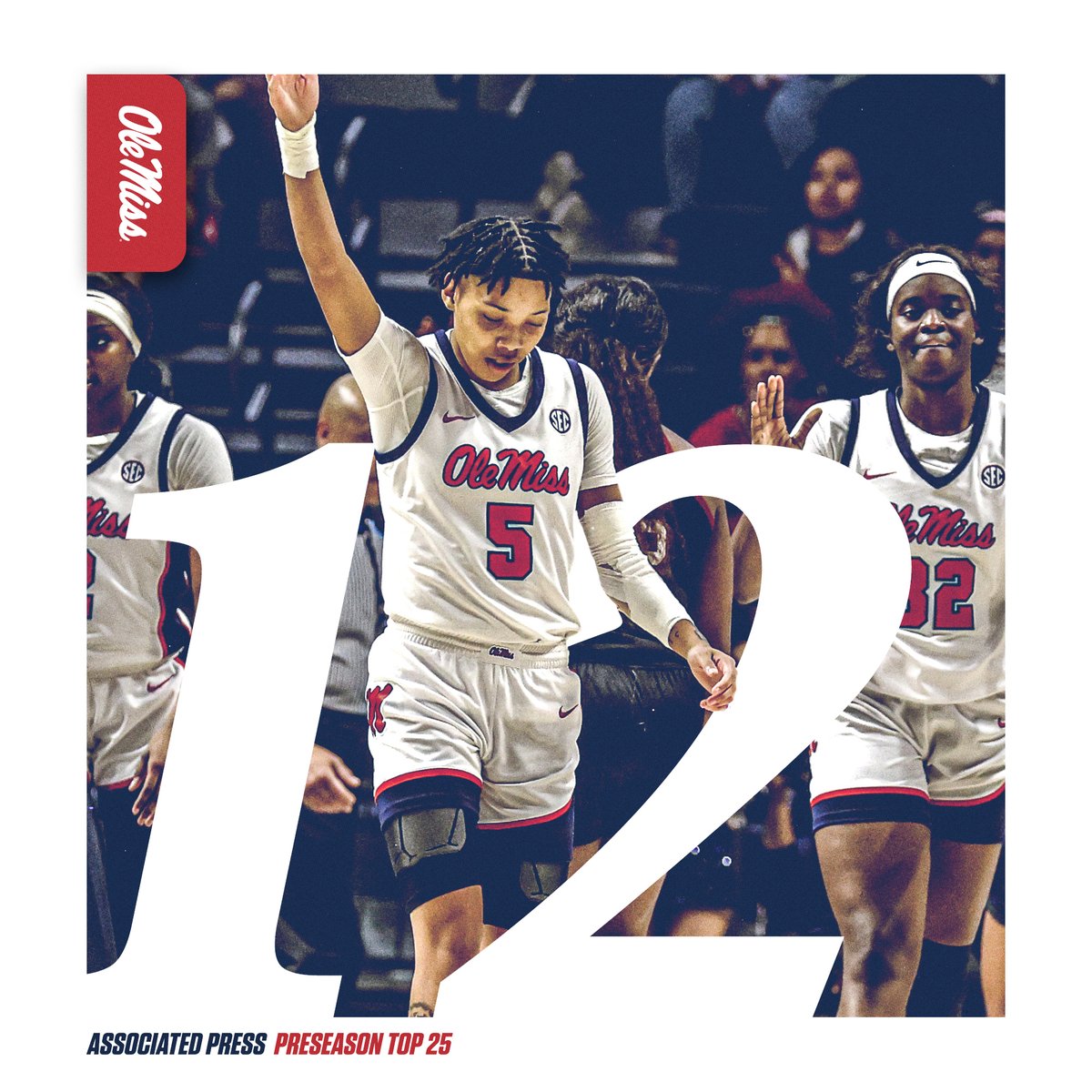 OleMissWBB's tweet photo. First preseason ranking since 1995 - Highest ranking in 31 years.

Winter is coming 🥶

📰 | https://t.co/Os8nD0EH85 https://t.co/IOOomwkVN6