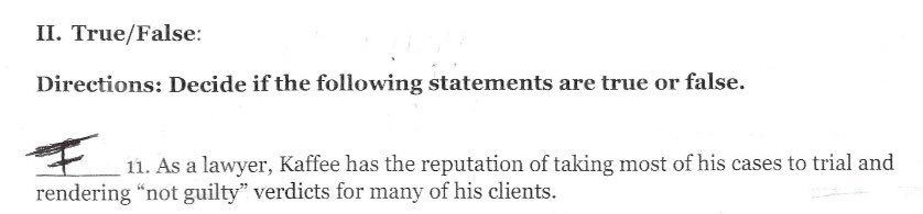 A master class in ambiguity. One of the finest I’ve seen in my career.