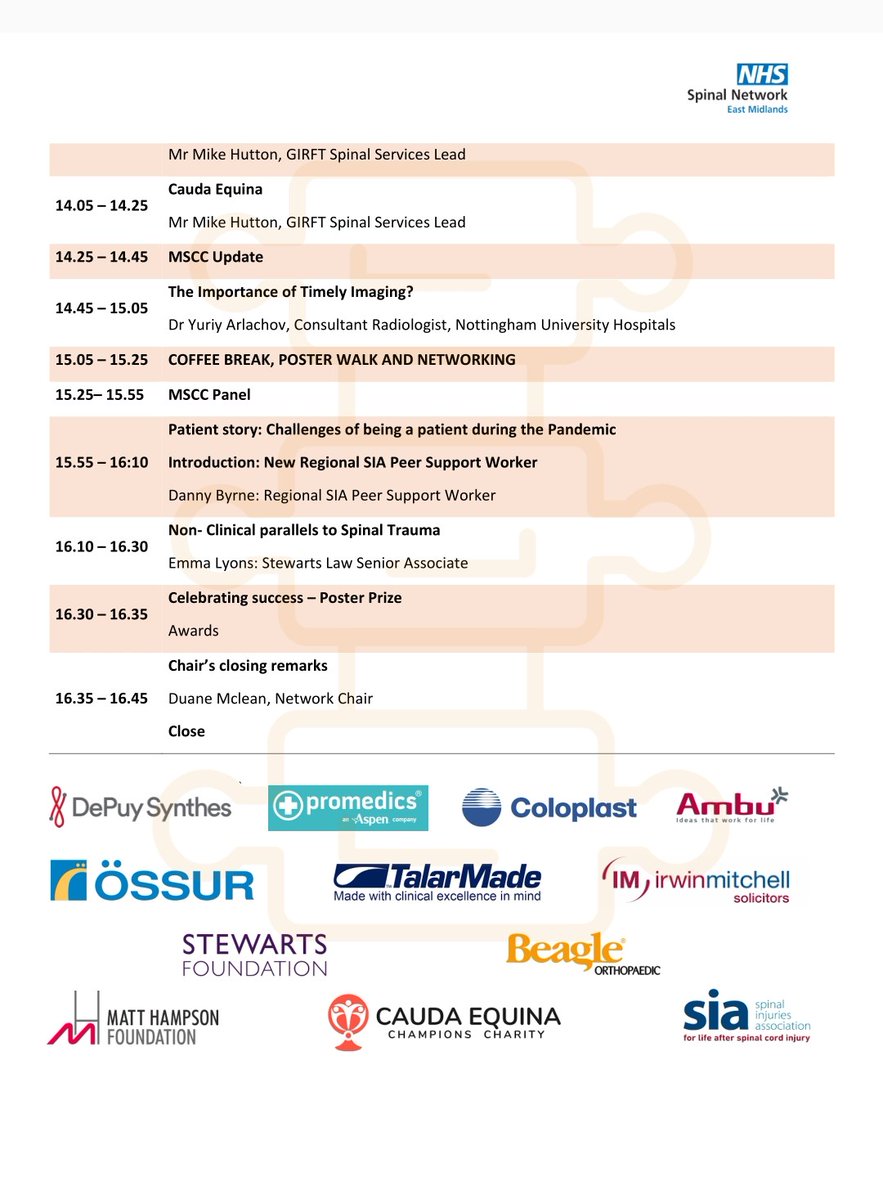 memsley1977's tweet photo. Looking forward to the EMSN conference. Agenda looks really interesting. https://t.co/6TymtmSUav