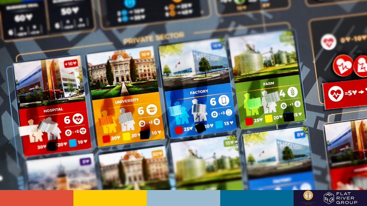 flatrivergames's tweet image. After the buzz at #SPIEL23, we are even more excited to release Hegemony from @HegemonicP this Friday!

Bring your class to victory in this asymmetric strategy game that mirrors real political-economics!

Get your copy at your local game store or online 👇
amazon.com/dp/B0CJGSDJD1