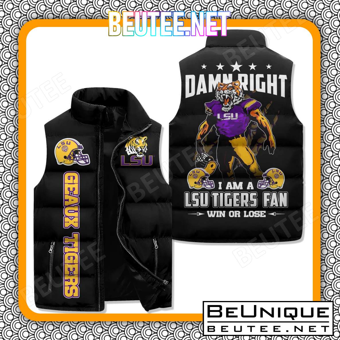 beutee_stores's tweet photo. Damn Right I Am A Lsu Tigers Fan Win Or Lose Puffer Sleeveless Jacket 😍
 
💰 Only $42.99
 
🌐 Buy Now: https://t.co/Z5XRso2MU6

 #beutee #beuteenet https://t.co/7oi4OWkqmy
