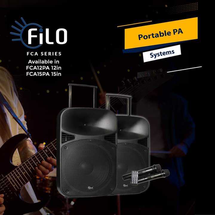 The 𝗙𝗜𝗟𝗢 𝗙𝗖𝗔𝟭𝟱𝗣𝗔 𝗣𝗼𝗿𝘁𝗮𝗯𝗹𝗲 𝗣𝗔  – your go-to solution for clear and hassle-free audio on the go! 

#portable #batterypowered #musicvenue #publicaddress #schoolevent #rallies #audio #bandpractice #liveperformance #dj #pasystem #portablesound #school #southafric