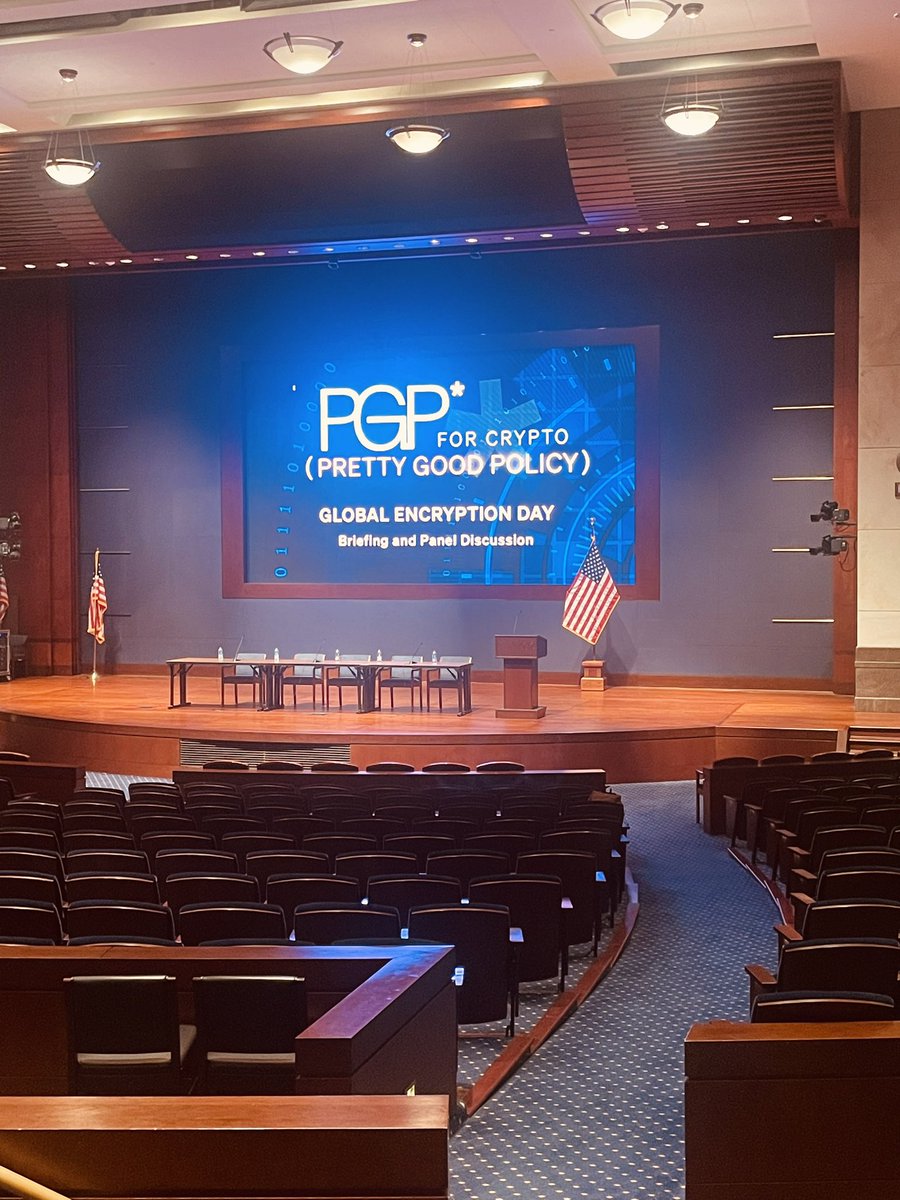 DanSpuller's tweet image. Today, @BlockchainAssn, @ElectricCoinCo, @mobilecoin, @FilFoundation &amp;amp; many more celebrate #GlobalEncryptionDay. 

Thanks to all of our members &amp;amp; friends who joined the @PGPforcrypto #encryption briefing on Capitol Hill to address the issues of #privacy in #Web3

@priv_alliance…