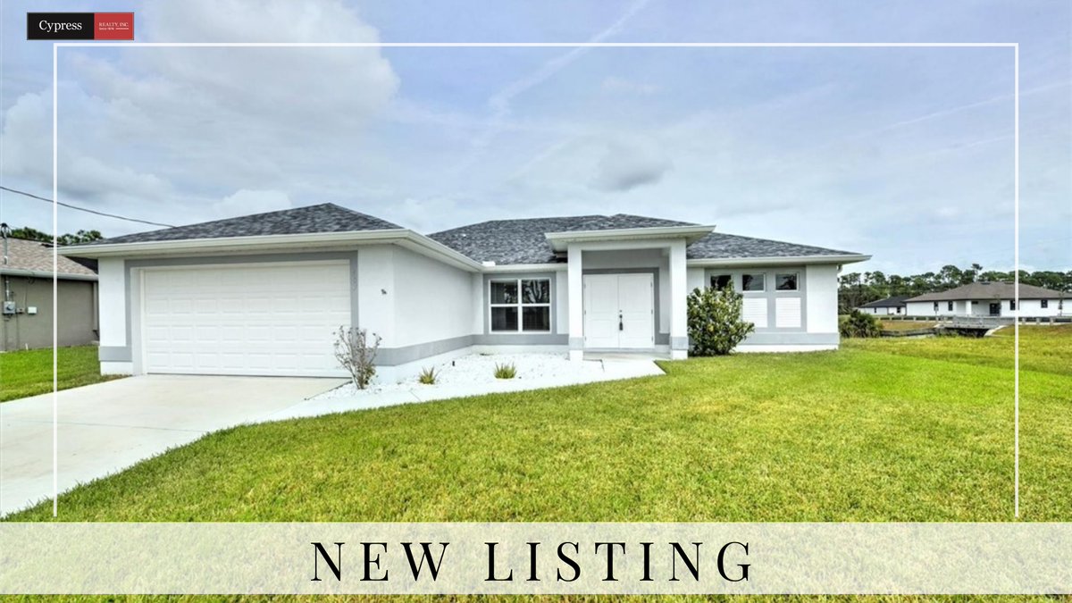 CRCypressRealty's tweet photo. 📍 New Listing 📍 Take a look at this fantastic new property that just hit the market located at 407 Ne 31st St in Cape Coral. Reach out here or at (239) 810-3365 for more information https://t.co/cK42WArAEC https://t.co/O8pxpzxxJ2