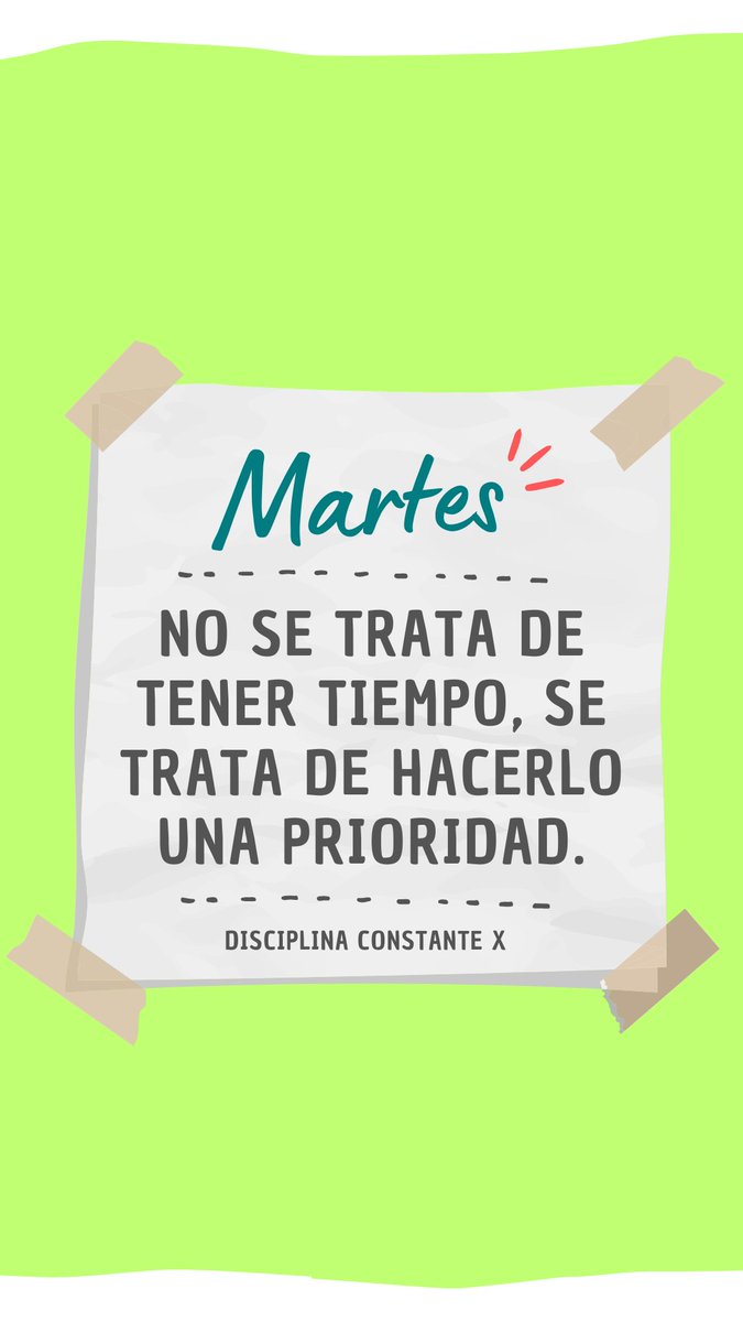 DisciplinaCons's tweet photo. #FelizMartesATodos #FelizMartes https://t.co/auT3cByGM7