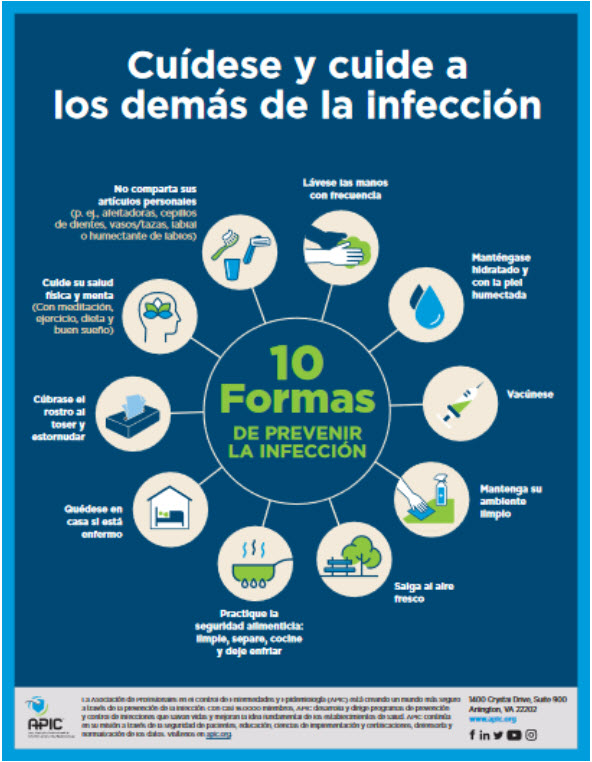 10 Ways to Prevent Infection #IIPW2023 infectionpreventionandyou.org/infographic/10… <a href="/archildrens/">Arkansas Children's</a> <a href="/APIC/">APIC</a> <a href="/honeycuttmd1/">Michele Honeycutt</a> <a href="/Steph_Evans99/">Stephanie Evans</a> <a href="/Elizabeth_RNMSN/">Elizabeth Marrero</a>