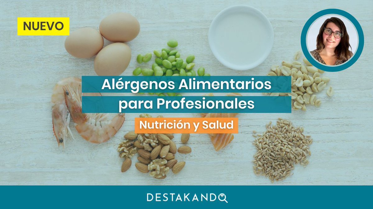 🙌  ¡Os traemos un nuevo curso que os permitirá profundizar en la gestión de alérgenos dentro del sector de la alimentación!🥜🦐

🖥️ Online 100%
💰 Descuento de más del 50% por ser miembro de FEBiotec
📅 Inicio: 13 de noviembre
⏰ 20 horas 

🔗 Apúntate: cursos.destakando.com/curso-gestion-…
