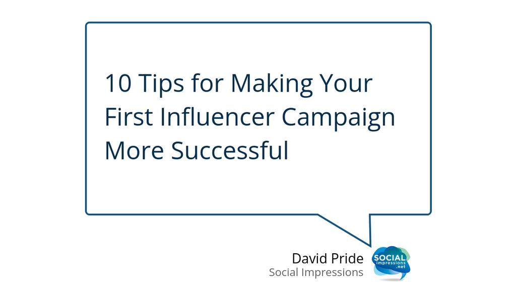 Influencers need to be given the space to create and authentically include your brand in their creation.

Read the full article: 10 Tips for Making Your First Influencer Campaign More Successful here:
bit.ly/3Hk9WQP

#influencermarketing2023 #influencermarketing