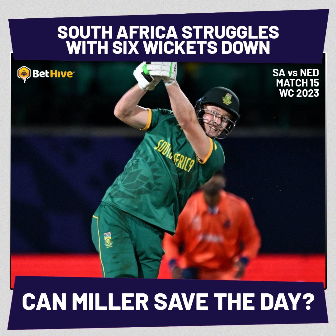 All eyes on Killer Miller. 👀

#DavidMiller #SouthAfrica #Cricket #SportsDrama #Killer #Miller #WorldCup #Bethive