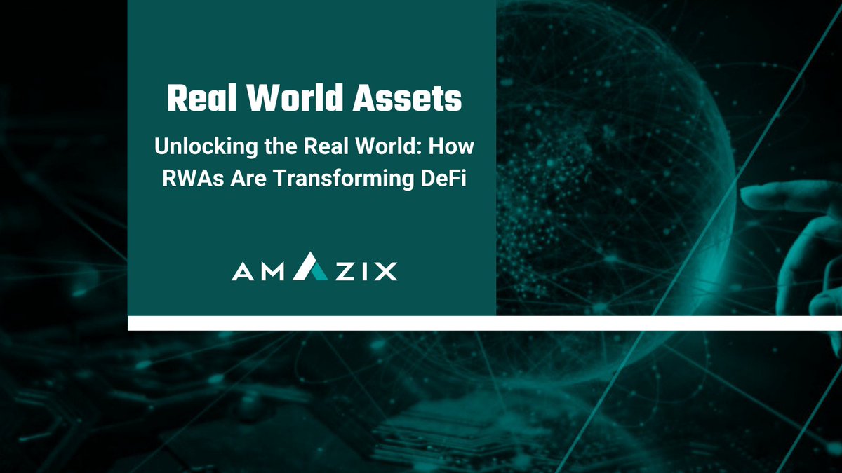 An Impending Web3 Transformation: The Real World Assets Revolution 🌎

Real World Assets (RWAs) are bridging the gap between the tangible and the digital, offering exciting prospects in Decentralized Finance (DeFi).

🔑 Three Key Takeaways:

RWAs are physical assets like real