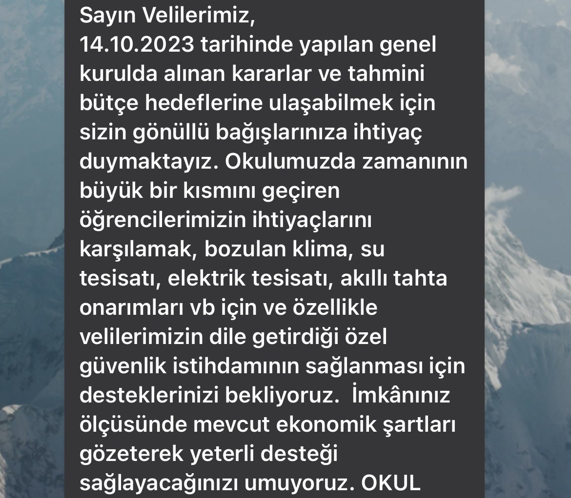 #ulaşılamıyor ortaokul yemek parasına #ylaşılamıyor üstüne birde bunu yazıyorlar. Hani eğitime ayrılan yüklü fon.