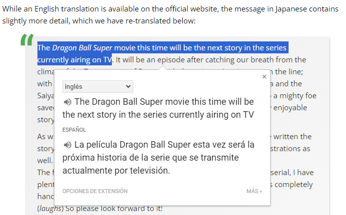 VittoGoodspeed's tweet photo. Asi mismo, el autor para tanto Broly como Super Hero se refiere al anime como la version que sigue. 

https://t.co/ldAKBaWvRB https://t.co/1piBkDGVFp