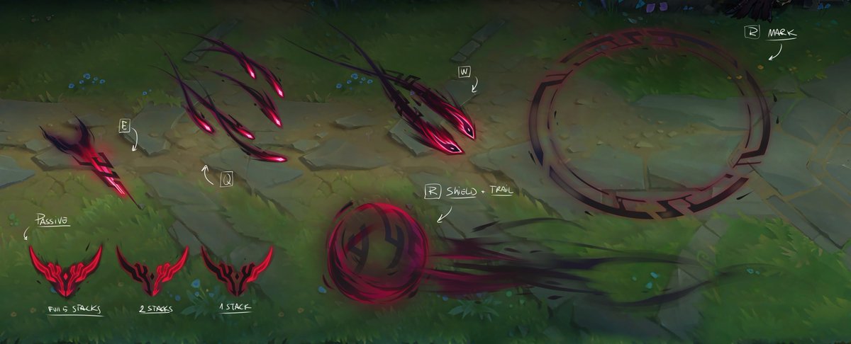 My first Kai'sa skin, I forgot to post this one! As a Kai'sa main myself it felt really special to work on it. The team did such an awesome job bringing this to life. I hope you guys enjoy it! ^^