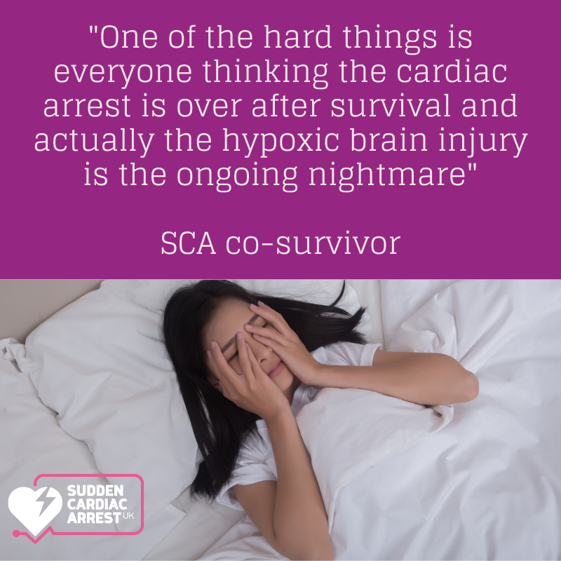 October is Sudden Cardiac Arrest Awareness Month!
"One of the hard things is everyone thinking the cardiac arrest is over after survival, and actually the hypoxic brain injury is the ongoing nightmare"
SCA co-survivor