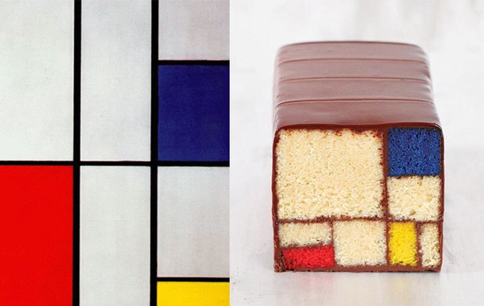 womensart1's tweet photo. Caitlin Freeman, food artist and pastry chef responding to the artworks at San Francisco's Museum of Modern Art #WomensArt https://t.co/wC6EnxsLEx
