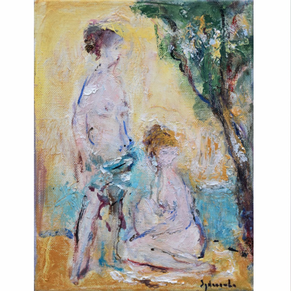 At the river
#oilpainting on 22x16cm #canvas by #mishasydorenko #contemporaryartist #figurativeart  #onlineartgallery #onlinegallery #artcollectors #fineart #art   #contemporaryart #artgallery #artdealers #exhibition #contemporaryartist #paris