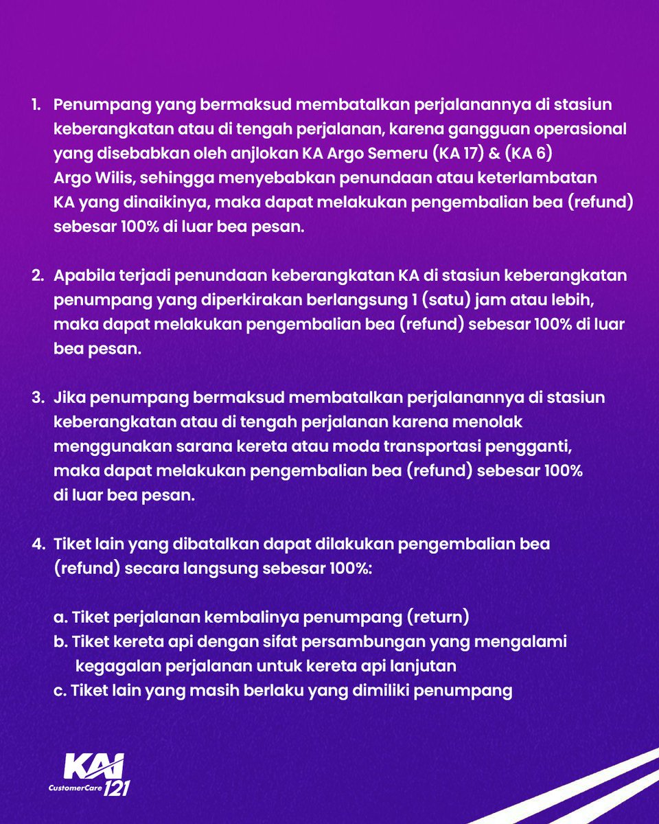 Kereta Api Indonesia tweet media