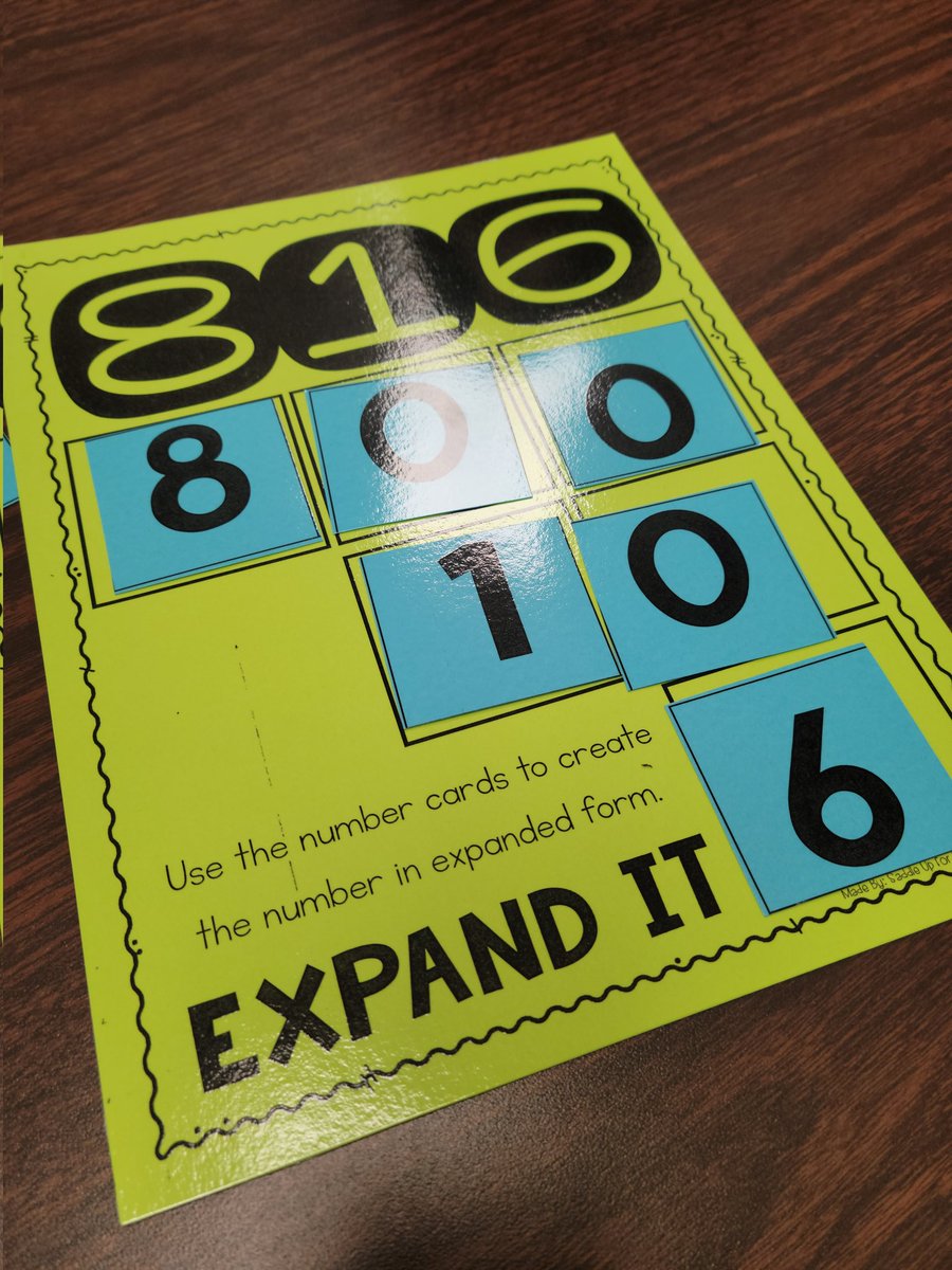 AveryBarnes18's tweet photo. We are having fun today in math working on expanded form! @NISDMurnin @MrsMorris_Math https://t.co/ivFuOVSbtI