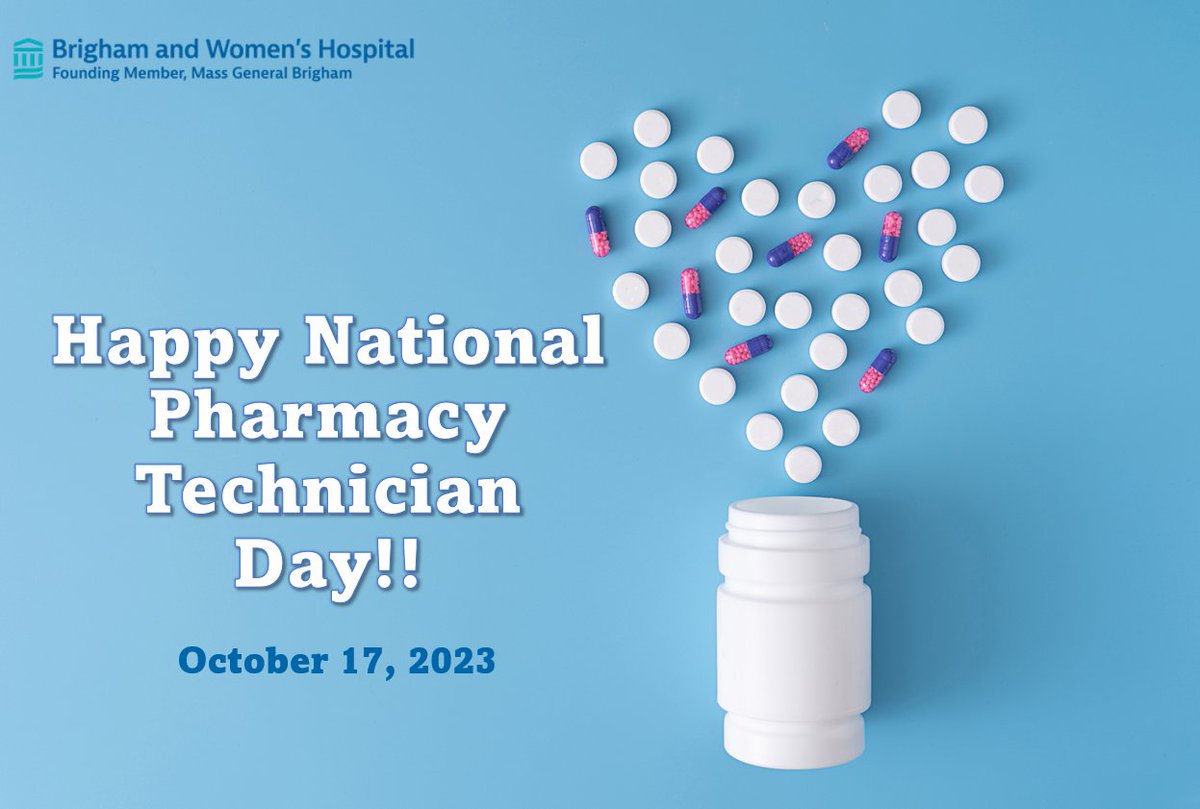 Brigham and Women’s (BWH) Pharmacy Department tweet media