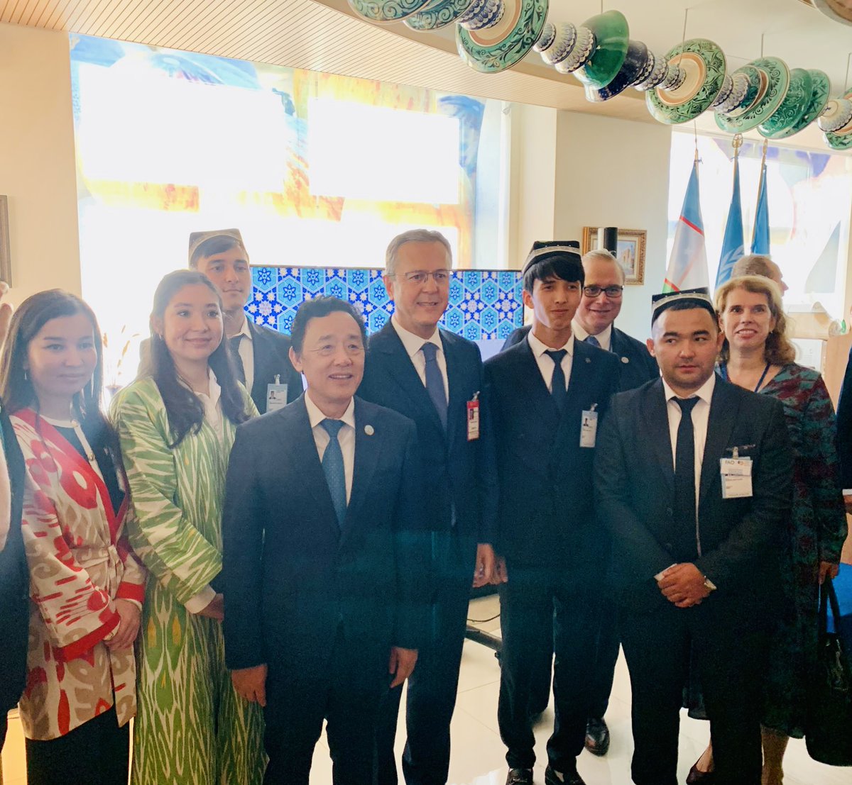 EU DELEGATION_ROME (@eudeleg_rome) on Twitter photo Happy to welcome in Rome ๐บ๐ฟ the Uzbekistan students who win the innovation contest supported by the EU-AGRIN project.
They are attending the #WFF Global Youth Forum!๐
<a href="/EU_Tashkent/">EU in UZBEKISTAN</a> Happy to welcome in Rome ๐บ๐ฟ the Uzbekistan students who win the innovation contest supported by the EU-AGRIN project.
They are attending the #WFF Global Youth Forum!๐
<a href="/EU_Tashkent/">EU in UZBEKISTAN</a>