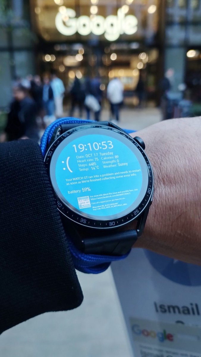 ismailonatoz's tweet photo. It's "change to a fitbit" o'clock ⏰

@GooglePEProgram  #PESummit23 #fitbit #google https://t.co/94z20cn8Z0