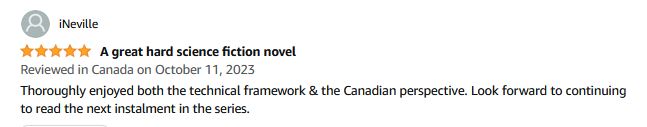 A great review from a satisfied reader! #scifi #indieauthor #writerslife

amazon.ca/n-Space-HYDRA-…