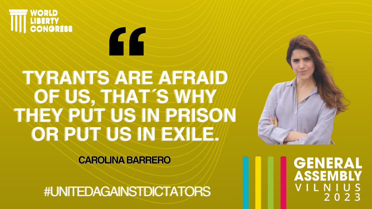 WLCongress's tweet photo. #Cuba 🇨🇺

We are the change
We are the future 
We are rising! 

We are #UnitedAgainstDictators 
@WLCongress https://t.co/2IojTZYQqh