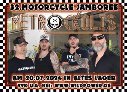 Metrockolis (@metrockolis1) on Twitter photo We are very happy to announce that we will be playing the 32nd Motorcycle Jamboree in 2024!!! We already cannot wait to hit the stage! Bring it on 💪🏻
#Metrockolis #LiveMusic #MotorcycleJamboree #RabbitPandaMonkeyDevilRockz We are very happy to announce that we will be playing the 32nd Motorcycle Jamboree in 2024!!! We already cannot wait to hit the stage! Bring it on 💪🏻
#Metrockolis #LiveMusic #MotorcycleJamboree #RabbitPandaMonkeyDevilRockz