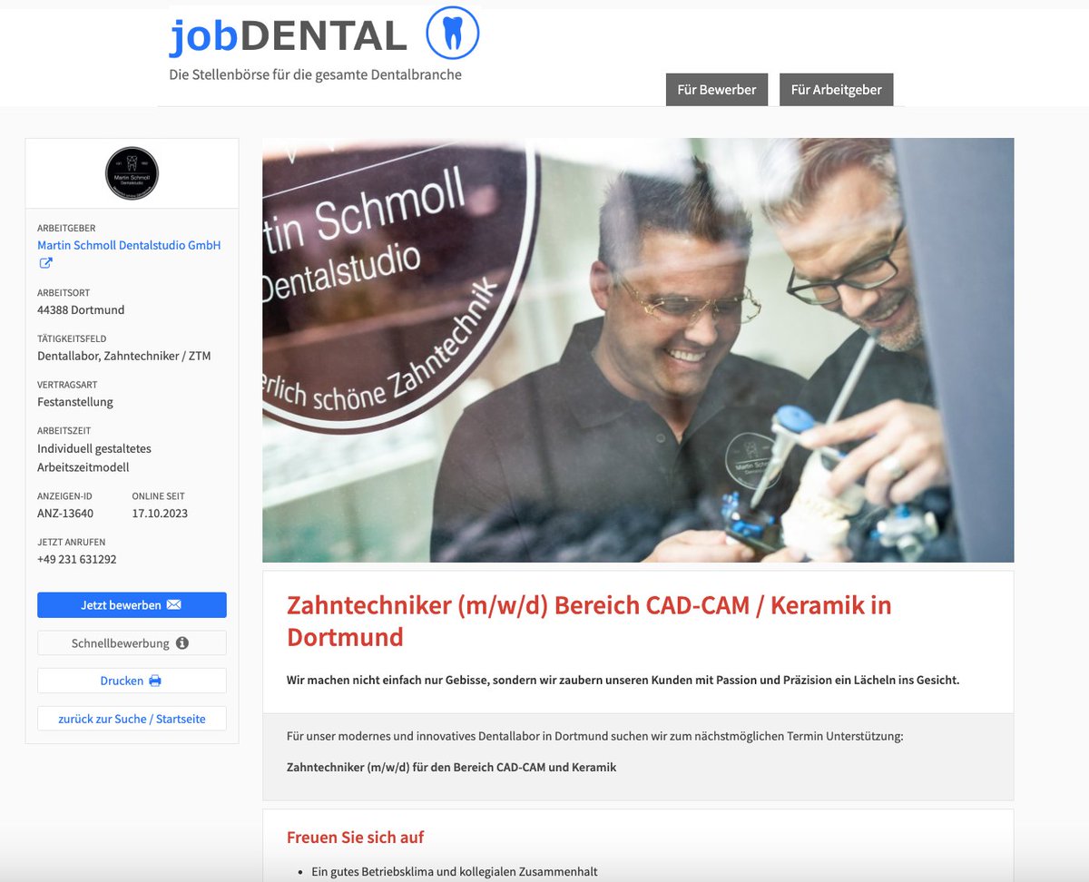 jobDENTAL tweet media