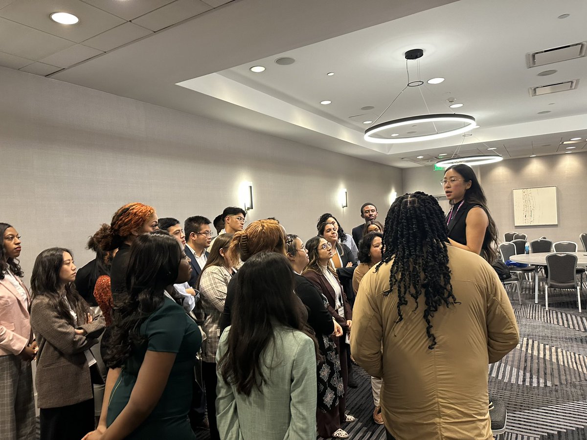 SiyunXieMD's tweet photo. What a remarkable gathering of 44 URiMs at #ANES23 to discuss microaggressions &amp; empower future minority anesthesiologists.

Thx to the @ASALifeline CPD Mentoring Grant &amp; mentors: @UcheUmehMD @_DelMD @arthurchyan @DrMarcParris @EPetersonMD @fdjperez &amp; more!

#ANES23PhotoChallenge https://t.co/EDJhbmeWS7