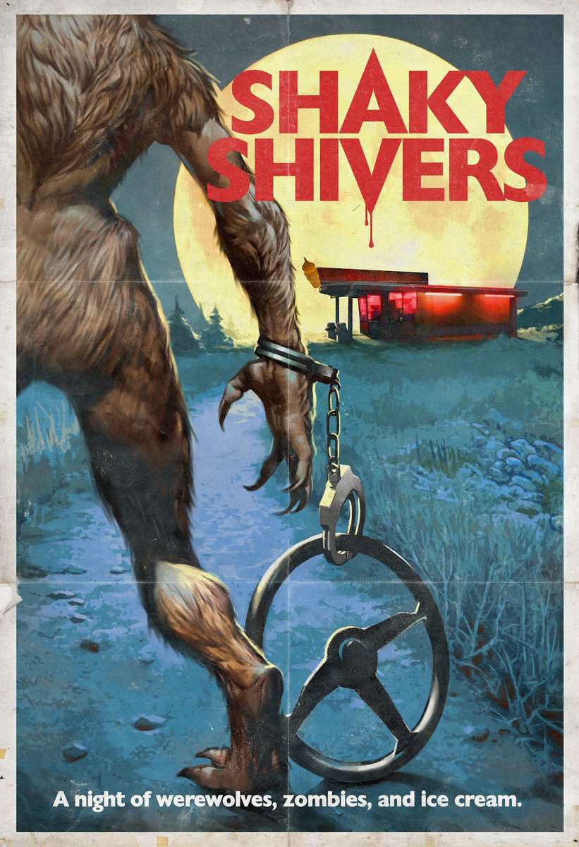 Zombies. Werewolves. Ice cream. If you’re looking for some fun horror to watch, check out Shaky Shivers now that it’s on @ScreamboxTV. Charming horror comedy about friendship featuring awesome creature effects from Gabe Bartalos and some great laughs.