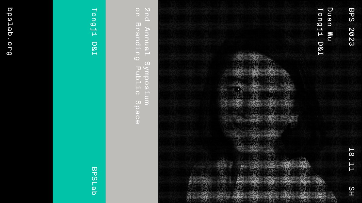 Excited to have Duan Wu, Associate Prof. & Founder of SEGD Shanghai Chapter, speak at #BPS2023. Join us as she shares insights on environmental design, experiential graphic design, place branding, and innovation methods research. #EnvironmentalDesign #CityBranding