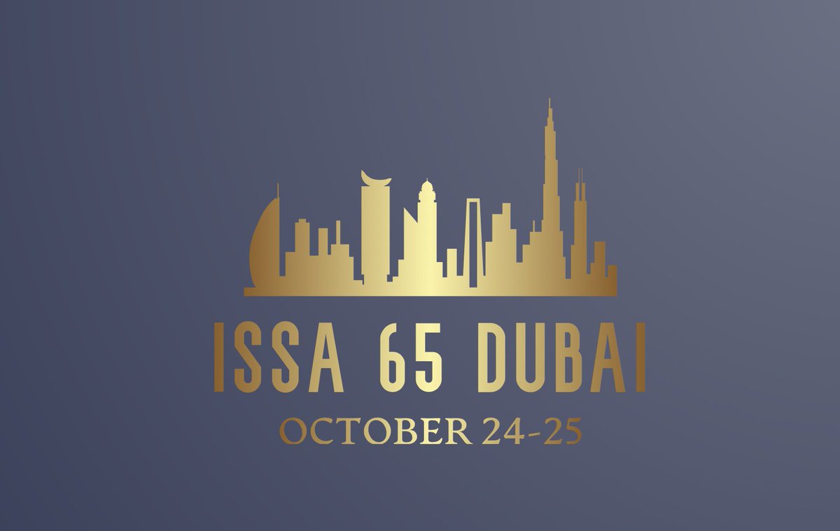 Elaboratecomms's tweet image. @seanmoloney62, in his role as Secretary of @ISSAshipsupply, who he has also represented at the @IMOHQ as an NGO, will be Chairing the ISSA 65 Conference and Gala Dinner in Dubai, 24-25 October.

#maritimeindustry #shippingsector #tradeindustry #shipsuppliers