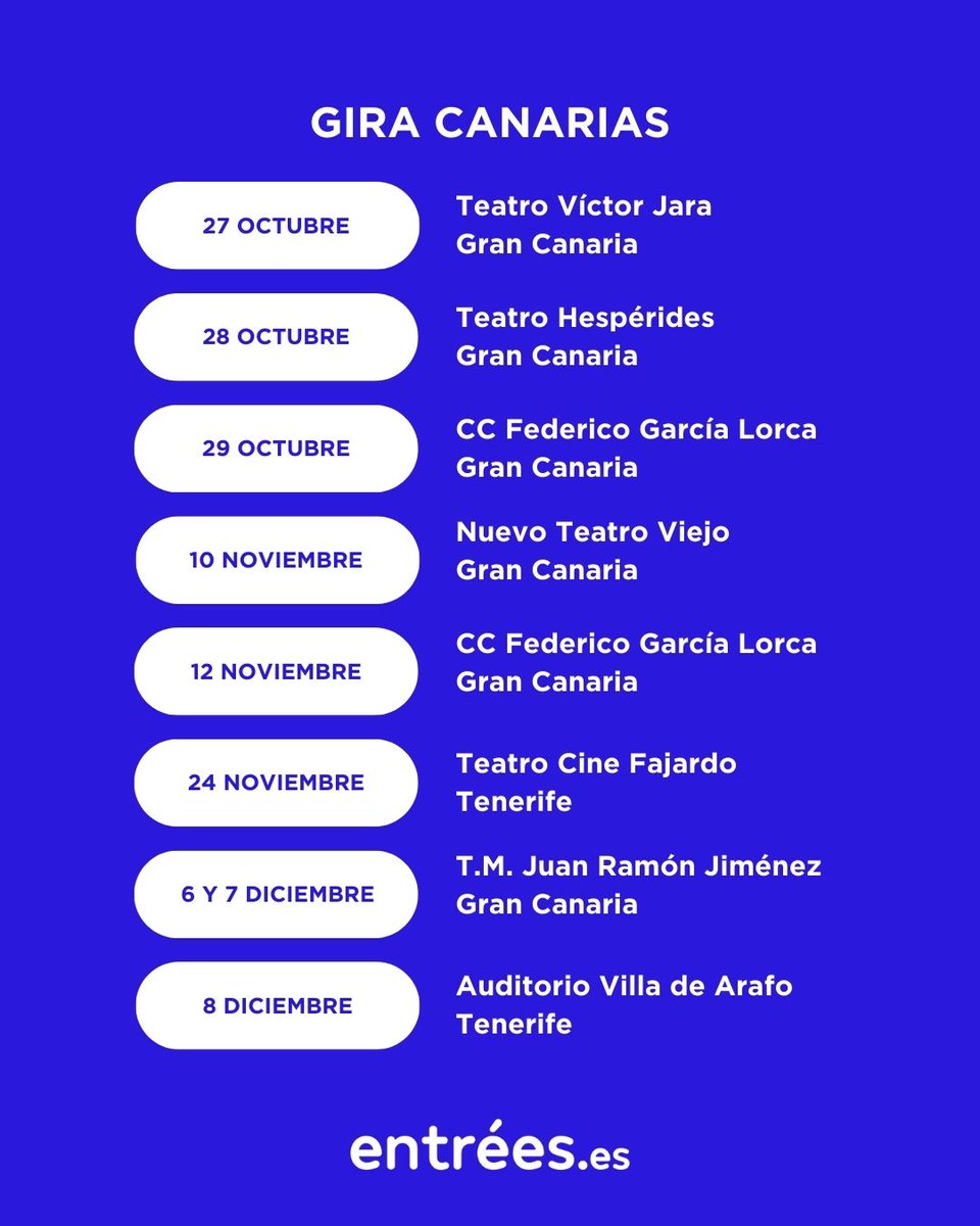 🎶 TADEO JONES Y LA TABLA ESMERALDA🎶 Una aventura con temas musicales originales que se unen a los de la película con impresionantes voces en directo y una puesta en escena totalmente innovadora a través de video mapping.

Entradas a la venta 🎟️ entrees.es/busqueda/tadeo…