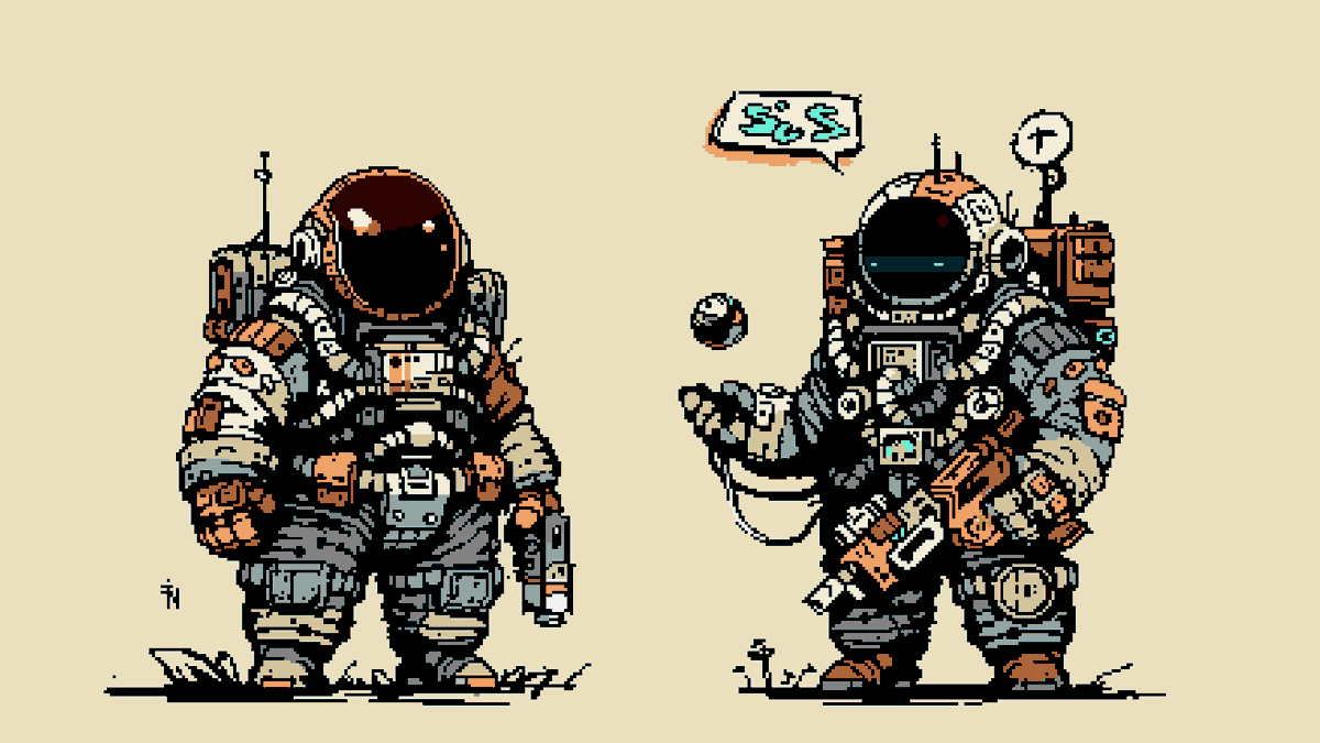 More Space Mercs

#pixelart