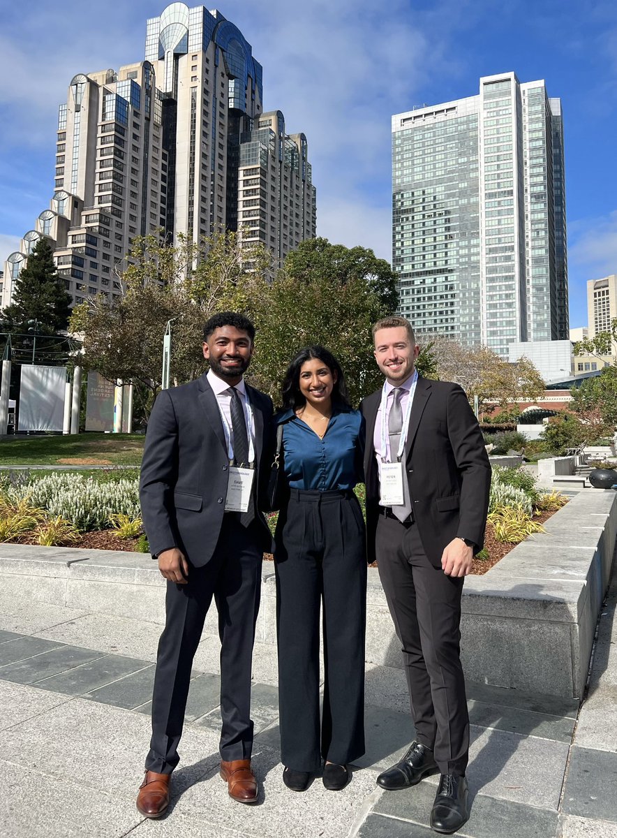 Had an amazing time at @ASALifeline annual meeting in San Francisco! It was inspiring to connect with distinguished physicians and motivated students alike. Also had the opportunity to present my work on #painmedicine.   #ANES23 #msarf #faer