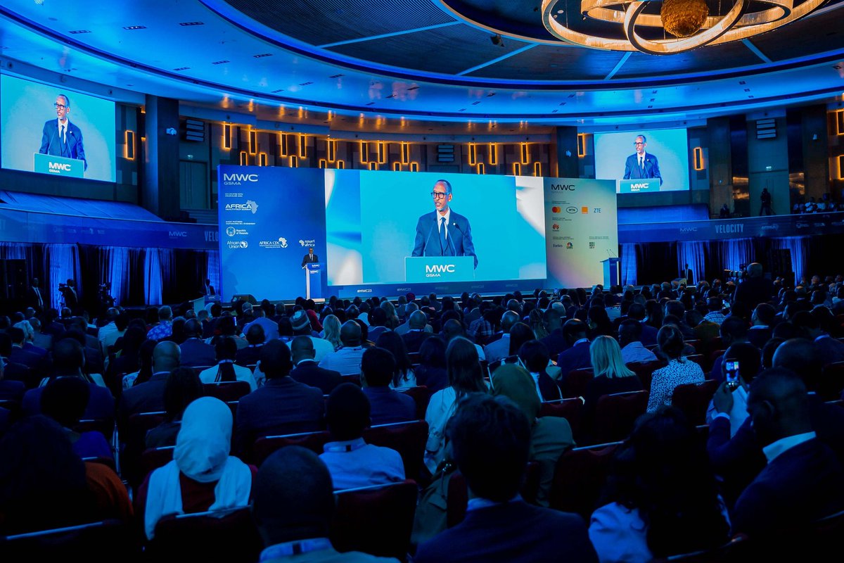 If there's one lesson from the pandemic, it is that in times of crisis, we have to look for the common denominator, only then can we see the light at the end of the tunnel and build the future we all deserve. President Kagame
#MWC2023 #MWCKigali 
#RwandaIsOpen