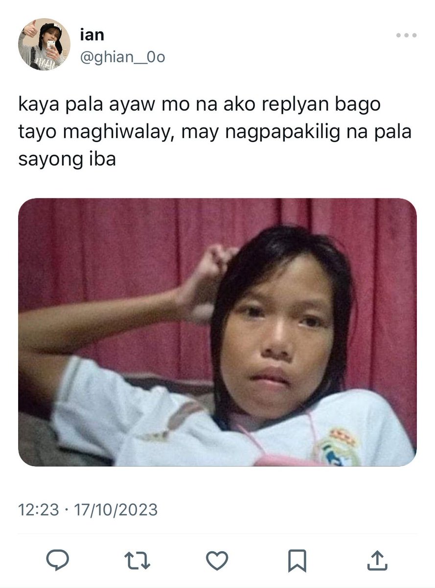 kmst k n?
a #2min mini au.

apat na buwan pagkatapos nilang maghiwalay, inistalk ulit ni ghian (sm) ang ex niyang si sevrio (mh)