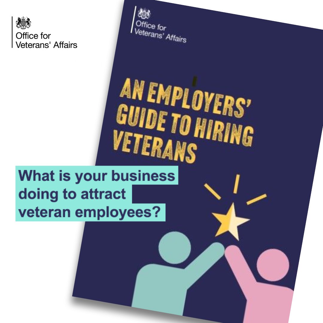 What is your business doing to attract veteran employees? The OVA has created a new veteran employers’ guide, which includes tips and case studies on how to recruit, retain and develop ex-forces employees. Find out more at tinyurl.com/5n7mdd3z
