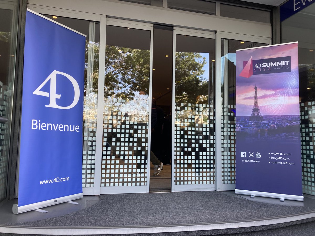 gbourgeois75's tweet photo. « Avec la nouvelle V20 de 4D et Qodly Studio, un développeur peut créer facilement une application Web. » Mathieu Ferry, Product Team Leader 4D, en direct du 4D Summit 2023 à Paris. https://t.co/rxscqBGVMq