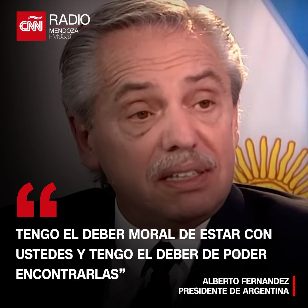 📞 Alberto Fernández estuvo en videollamada con los familiares de los argentinos secuestrados por Hamas. El mandatario aseguró que el gobierno está trabajando en su liberación.

📌 El presidente confirmó que son 16 los argentinos desparecidos por el momento.