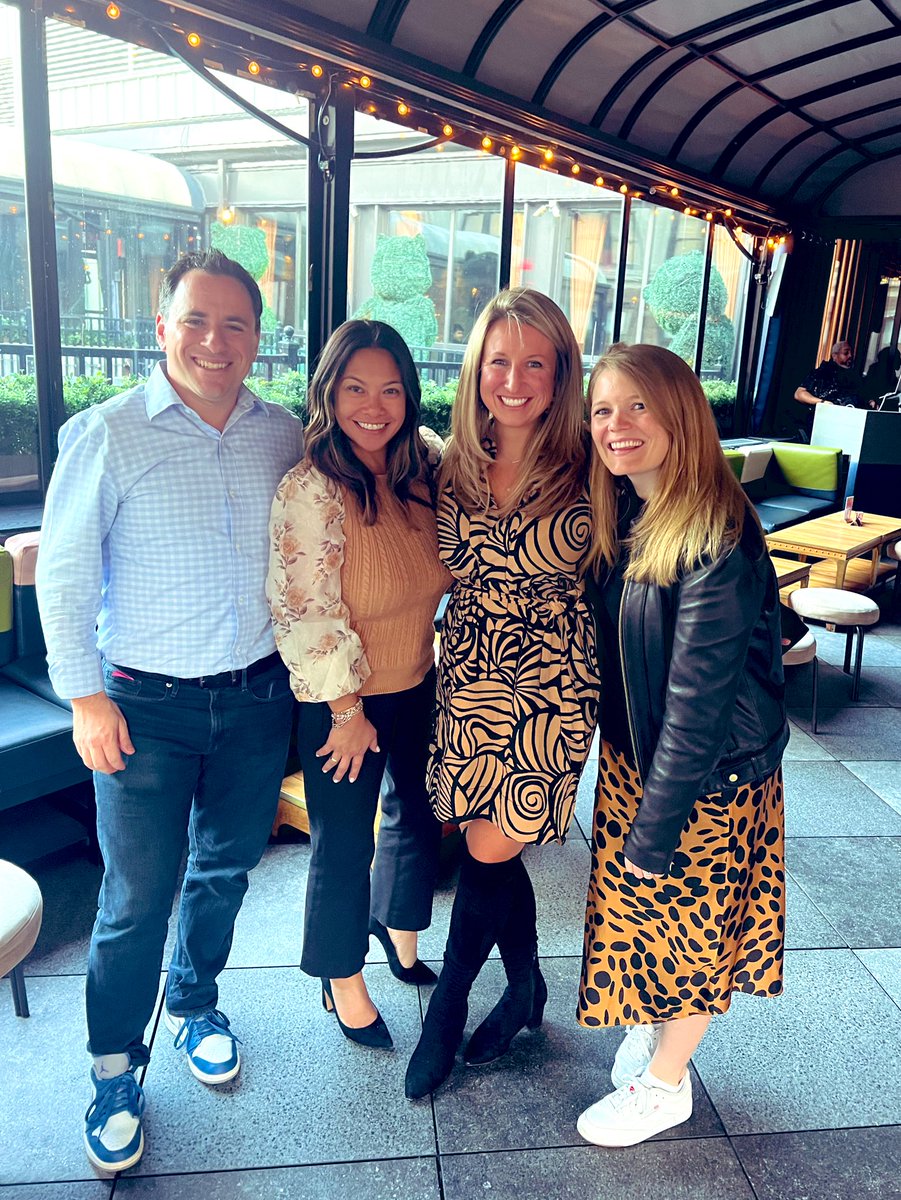 Loved seeing these fabulous tweeps last night! 💙