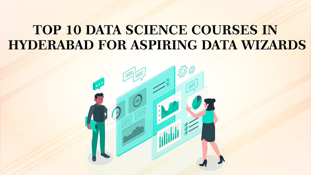 Mayankk77551427's tweet image. Top 10 Data Science Courses in Hyderabad for Aspiring Data Wizards
Elevate your data-driven career with our Data Science Courses in Hyderabad. Gain in-demand skills in analytics.
henryharvin.com/.../data-scien…
#DataScienceCertification #DataScienceCareer #DataScienceHyderabad