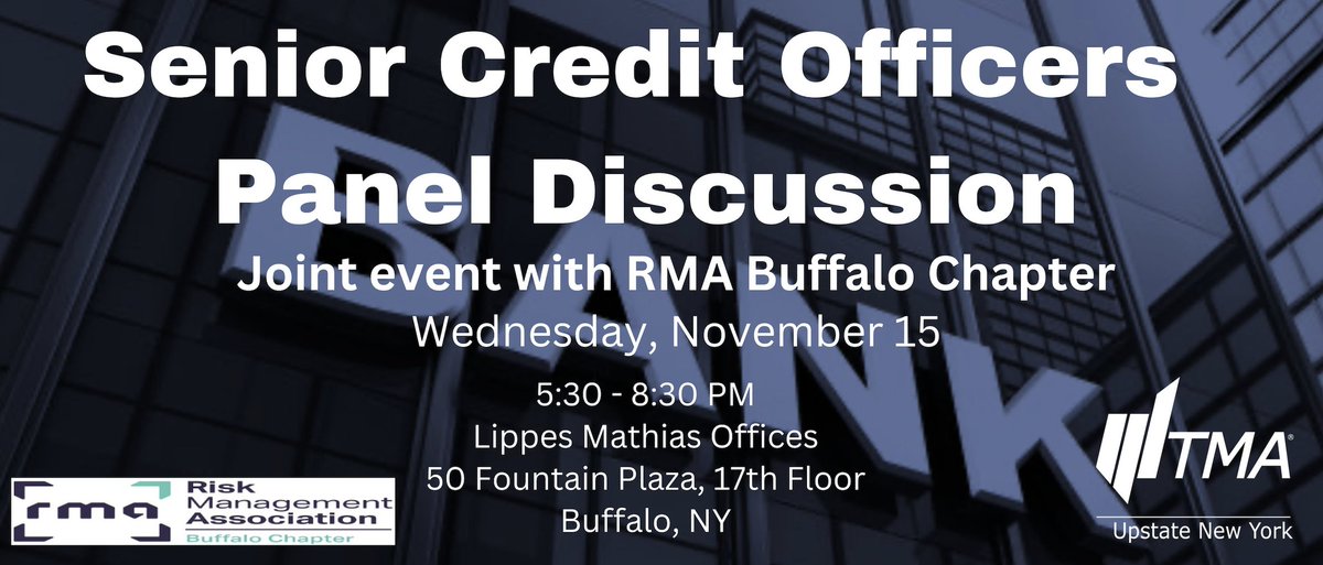 Join <a href="/UNYTMA/">UNY TMA</a> and @RMA_Buffalo on Wednesday, November 15. This is also the annual members meeting. Visit turnaround.org/upstateNY for details.