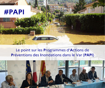 Prefet83's tweet photo. #Prévention | Le préfet du #Var a réuni la commission de suivi des programmes d'actions de prévention des #inondations 👉 https://t.co/edWK2ItTg7
 🤝 L’État est aux côtés des collectivités pour faire aboutir leurs chantiers ➡ 180 M€ sont consacrés aux 5 #PAPI du #Var https://t.co/3k1YvsIxm5
