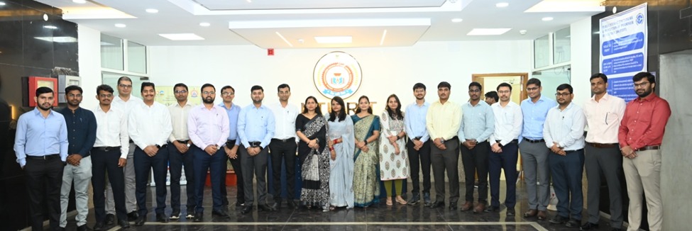 NTIPRIT_DOT's tweet photo. The officer trainees(OTs) of JTO 2021(RL), 2022 and 2022(RL) batch reported at NTIPRIT, #Department of #Telecom, on 16.10.2023 for undergoing Induction Training. A welcome function was arranged under the Chairmanship of DG, #NTIPRIT to welcome the newly joined OTs. https://t.co/XYMSBLauPD