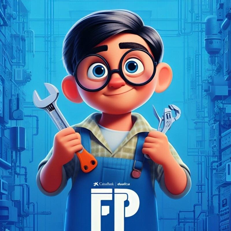 Hilo de las familias profesionales de #FP hechas como carteles de películas de animación 🥰

🤷‍♂️¿Formas parte de alguno de ellos?

1. Fabricación Mecánica 🛠️