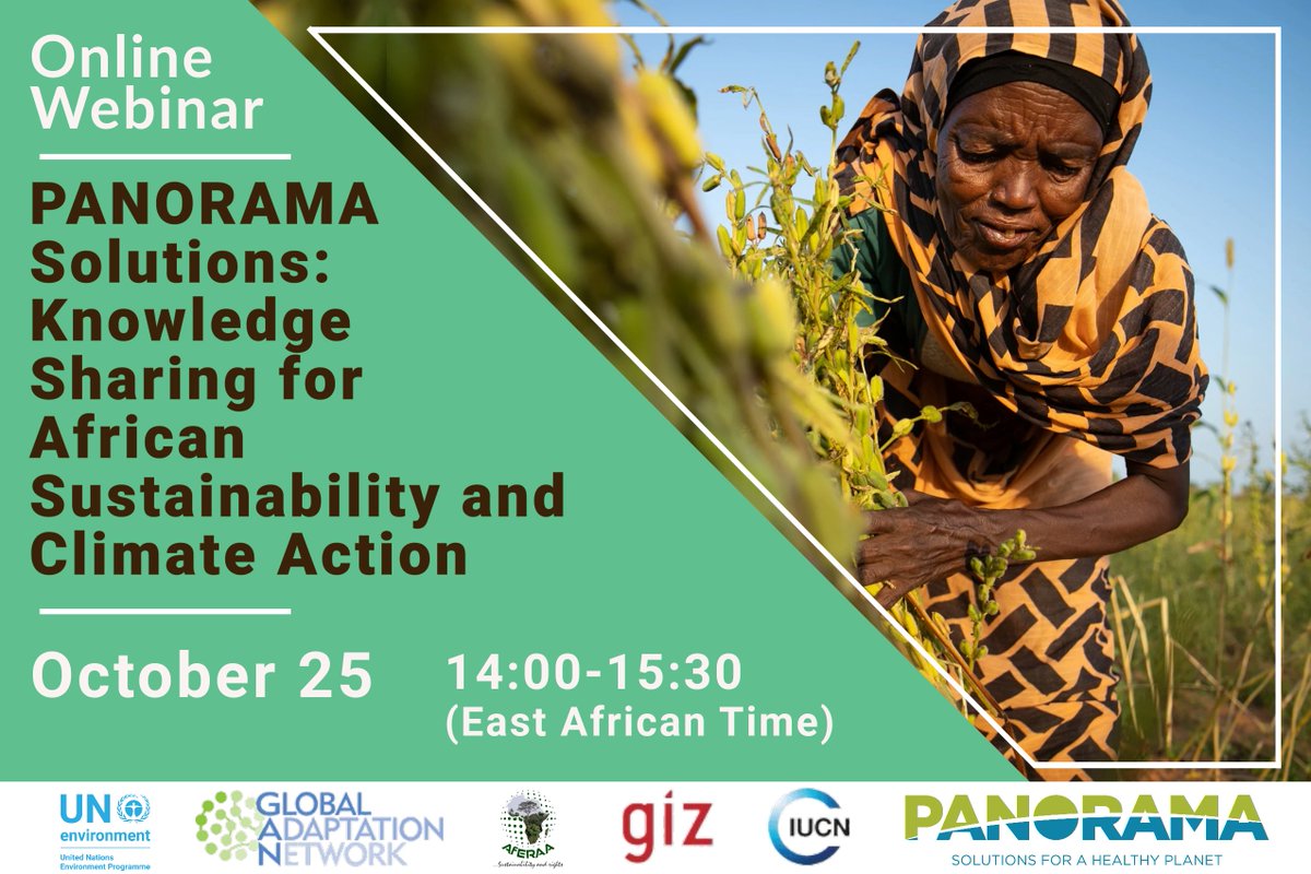 📢The world is facing unprecedented environmental challenges, and Africa bears the brunt of the impact. Join us for the Knowledge Sharing for African Sustainability and Climate Action webinar! 🔗Register here: shorturl.at/iqILV 🔗Learn more here: url.grida.no/3FkDuvR